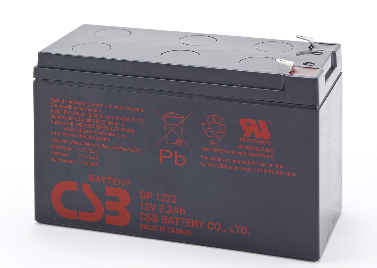 CSB蓄电池GP1272 12V25W