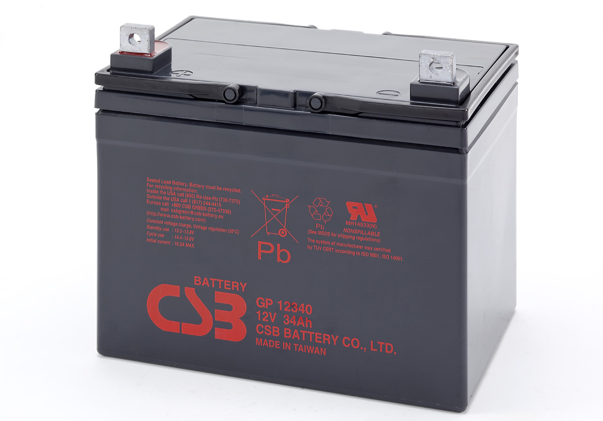 CSB蓄电池GP12340