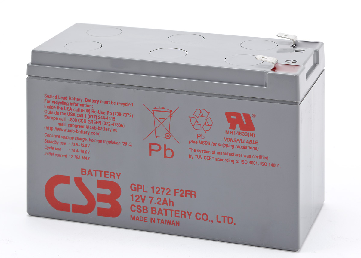 CSB蓄电池GPL1272F2FR