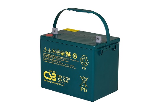 CSB蓄电池EVX12750