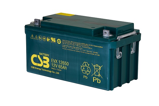 CSB蓄电池EVX12650