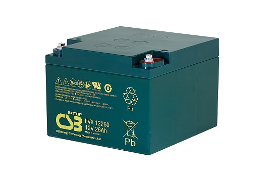 CSB蓄电池EVX12260