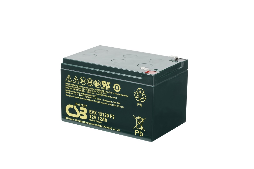 CSB蓄电池EVX12120