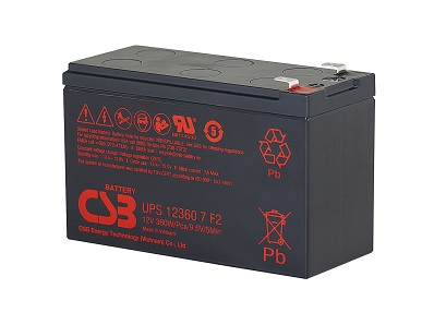 CSB蓄电池UPS123607 F2