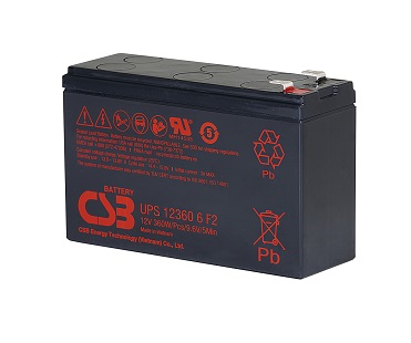 CSB蓄电池UPS123606 F2